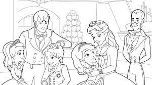 Sofia The First Coloring Pages Sofia And Family Paginas Para Colorear Princesa Sofia Paginas Para Colorear Disney