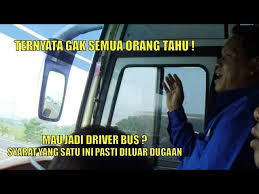 Dan ne može da bude gori. Gak Semua Orang Tahu Syarat Menjadi Sopir Bus Yang Satu Ini Youtube