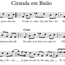 Combinations of musical elements in the repertoire of luiz. Musica Ciranda Em Baiao Fonte Transcricao Realizada Pelo Autor Download Scientific Diagram