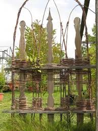 Weidengerust Weiden Flechten Weiden Hof Kunst