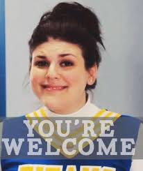 You're welcome' 😭💀