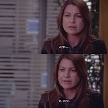 Greys Anatomy Heartbreaking Quotes Derek Is Dead Greys Anatomy Derek Dies Greys Anatomy Derek Greys Anatomy Episodes