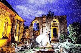 Romantische Spruche Abendstimmung Brautpaar Hochzeit Hotel Kloster Hornbach Sudwestpfalz Kloster Romantik Heiraten