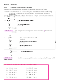Mungkin akan lebih mudah jika langsung melihat contoh soal nanti. Tugas Online Matematika Pembagian Pdf