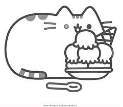 Disegno Pusheen 27 Personaggio Cartone Animato Da Colorare