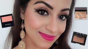 Highlighters & luminizers, spdoo shimmer highlighter & bronzer & blush 3 in 1 makeup powder palette, contour & highlight face for a shimmer finish. How To Apply Bronzer Blush And Highlighter Hindi Deepti Ghai Sharma Youtube