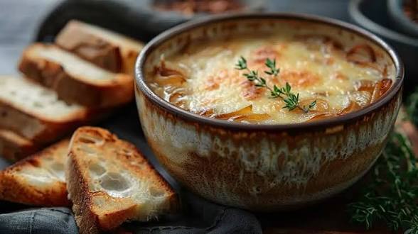 Soupe à l’Oignon Gratinée