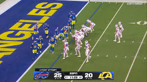 Allen's two-point-conversion pass to Kincaid boosts Bills' lead to 27-20 vs. Rams