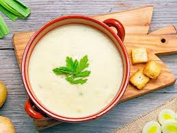 Veloute De Pommes De Terre A L Irlandaise Au Thermomix Recette En 2020 Pomme De Terre Thermomix Alimentation Veloute