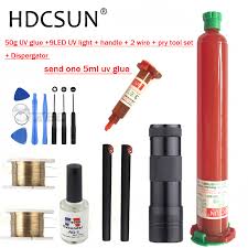 Hdcsun Tp 2500 Loca Uv Glue Liquid Optical Clear Adhesive Uv Light Glue Remover For Touch Screen Samsung Galaxy Iphone Repair Silicone Sealant Aliexpress