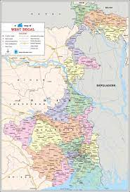 Road Map Of West Bengal West Bengal Travel Map, West Bengal State Map With Districts, Cities,  Towns, Tourist Places @ Newkerala.com, India