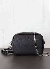 Angela roi 2020 bag collection. Angela Roi Grace Mini Crossbody Signet Black Vegan Leather Handbag Luxury Handbag Brands Luxury Bags