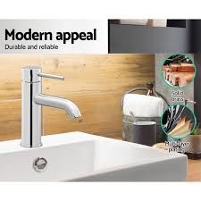 You can get versions with or without a hand shower. Cefito Bathroom Taps Round Basin Mixer Tap Brass Chrome Faucet Vanity Sink Wels Buy Vessel Taps 9350062159606