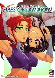 Starfire Blackfire Fires of Tamaran - Khartemis KingComiX sex comic