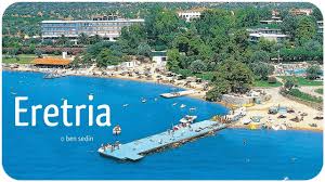 Eretria, literally city of the rowers is a town in euboea, greece, facing the coast of attica across the narrow south euboean gulf. Eretria Euboea Evia Island Greece Youtube