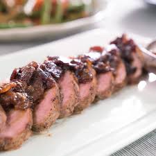 Pork Tenderloin With Bacon Onion Jam Recipe Bacon Onion Jam Onion Jam Recipe Onion Jam