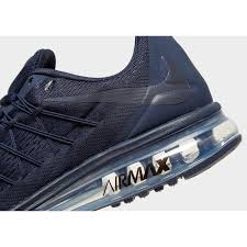 The iconic air max line remains to be a yardstick in the 2015 model where great aesthetic appeal and decent performance go. Nike Synthetic Air Max 2015 In Navy Blue For Men Lyst