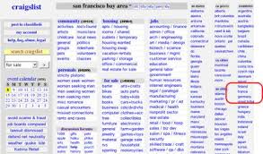 List of all international craigslist.org online classifieds sites Craigslist Paris Finds Fantastic Inexpensive Accommodation