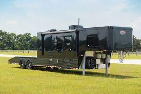 Pin By Rob Anderson On 4x4 Trailers Toy Hauler Camper Toy Hauler Trailers Gooseneck Trailer