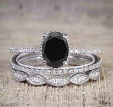 Radhe Gems On Instagram Feel Fierce Independent And Elegant With A Black Diamond Ring Wedding Rings Unique Black Diamond Ring Engagement Black Diamond Ring