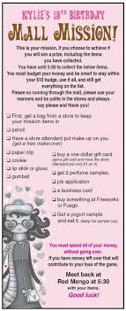 Birthday Things To Do Best Birthday Party Ideas Tween Mall Scavenger Hunt 30 Ideas Tween Birthday Party Birthday Party For Teens Tween Birthday