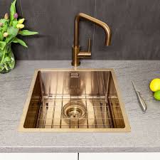 smeg kitchen sink copper finish