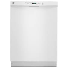 Maybe you would like to learn more about one of these? Kenmore 13222 Dishwasher With Steel Tub Power Wave Spray Arm White Exterior With Stainless Steel Tub At 50 Dba