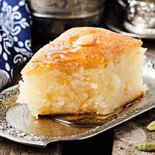 Basboussa Aux Amandes Recette Desserts Sucres Dessert Grec Basboussa