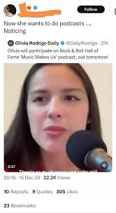 Si Taylor Swift ang nag-imbento ng podcasts, paano naglakas-loob si Olivia  na sumali sa isa? : r/travisandtaylor