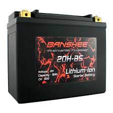 Banshee Lithium Motorcycle Battery For Ytx20 Bs Motorcycle Battery Banshee Battery