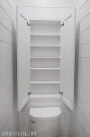 Making a recessed wall cabinet. 11 Best A Cabinet Above Toilet Ideas In 2021 Cabinet Above Toilet Small Bathroom Toilet Storage
