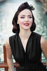 25 Vintage Hairstyles To Look Special Bafbouf Vintage Hairstyles Black Dresses Classy Vintage Dresses