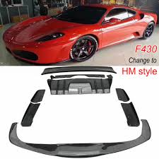 In 2012 a lighter, slightly more powerful variant, the california 30 was introduc. Ham Style Bodykit Carbon Fiber Bodykits Front Lip Side Skirts Rear Diffuser Bodykit For Ferrari F430 Body Kit Body Kits Aliexpress