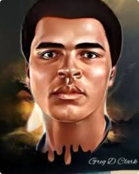 Artist from Derry, Ireland. My painting of Ali I finished recently.