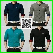 Kemeja Pria Slim Fit Rice Man Model Gamis Terbaru Slim Fit Mens Tops Slim