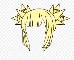 Let me know if you like this tutorial lolol~ sorry coz i didn't add music, it's more boring. Blonde Hair Gachaverse Freetoedit Gacha Life Hair Emoji Blonde Hair Emoji Free Transparent Emoji Emojipng Com