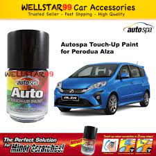 Pemilihan cat kayu ataupun cat besi yang tepat tentu saja akan membawa dampak yang positif terhadap hunian yang akan anda tempai. Autospa Touch Up Paint Original For Perodua Alza Paint Only 18ml Cat Kereta æ±½è½¦è¡¥æ¼†ç½ Shopee Malaysia
