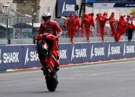 Follow the excitement of the french gp on our social media profiles. Motorsport Motorcycling Australia S Miller Wins Rain Hit French Grand Prix The Star
