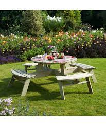 Create the perfect environment to grow plants and vegetables in your garden with the greenhouse mill poly. Your Online Shop For Garden Table And Chair Sets Round Picnic Table Garden Table And Chairs Wooden Garden