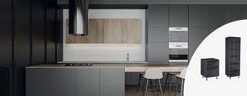 Le recouvrement, le type de bois, le design et le fini. Facades De Cuisine Sur Mesure Caissons Tiroirs Placards Optima