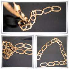 Cadena De Cobre Fabricacion De Joyeria Joyeria Moderna Joyas