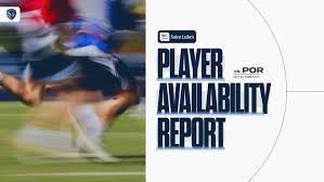 Player Availability Report: #SKCvPOR | Oct. 10, 2026
