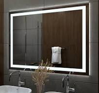 LED Bathroom Mirror with Lights, Anti-Fog, Dimmable, Backlit ...