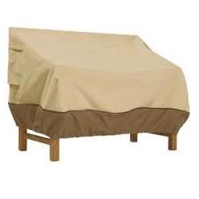 Classic Accessories Veranda 58 In Patio Loveseat Cover 70982 The Home Depot Patio Chair Covers Outdoor Furniture Covers Patio Furniture Covers