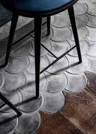 Floor Transition Beautiful Flooring Fish Scale Tile Floor Design