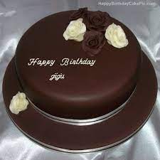 A birthday cake is a cake eaten as part of a birthday celebration. Yentuson Happy Birthday Dear Jiju Cake Image