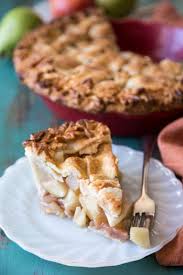 Apple Pear Pie Recipe Oh Sweet Basil Recipe Pear Pie Recipe Apple Pear Pie Pear Pie
