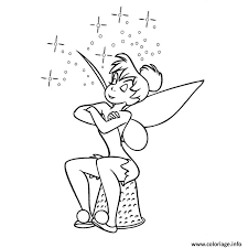 Je vous mets au défi quel est le pouvoir d'iridessa ? Coloriage La Fee Clochette Dessin Fee A Imprimer