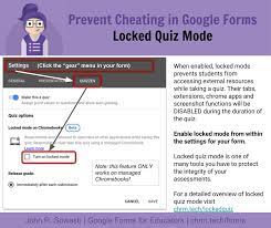 Check spelling or type a new query. The Electric Educator 5 Ways To Prevent Cheating On Your Google Form Quiz