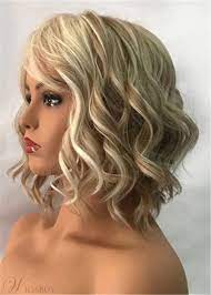 Loose Wave Synthetic Hair Capless Women Wigs 10 Inches Short Layered Wavy Hairstyles Hair Synthetic Hair